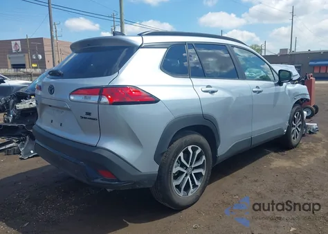 2025 Toyota Corolla Cross Hybrid Se из США, поврежденный, VIN 7MUFBABG5SV072354